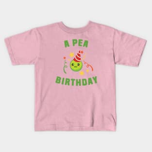 A Pea Birthday Kids T-Shirt